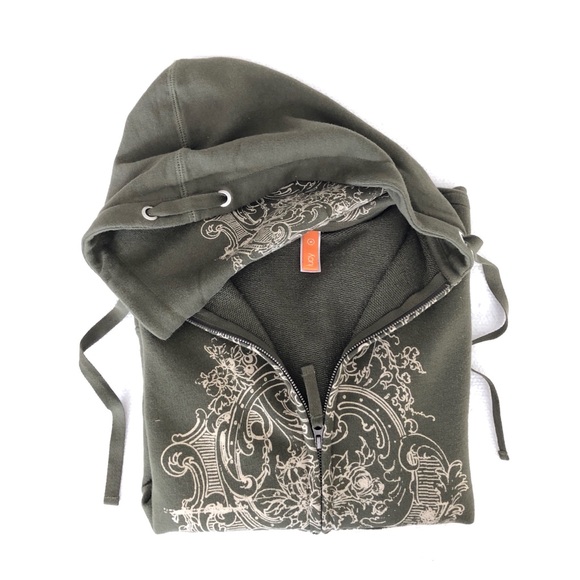 Lucy Tops - NWOT Lucy Boho-style Zip-up Hoodie